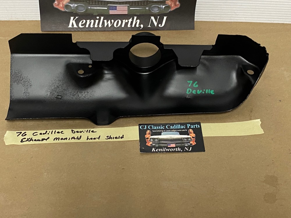 OEM 1971 1972 1973 1974 1975 1976 1977 1978 1980 1981 1982 1983 1984 Cadillac Deville Fleetwood Eldorado Calais 472/500 ENGINE LEFT DRIVER SIDE EXHAUST MANIFOLD HEAT SHIELD #3515425 - Image 15