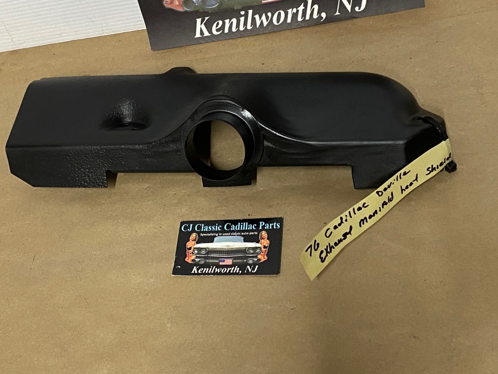 OEM 1971 1972 1973 1974 1975 1976 1977 1978 1980 1981 1982 1983 1984 Cadillac Deville Fleetwood Eldorado Calais 472/500 ENGINE LEFT DRIVER SIDE EXHAUST MANIFOLD HEAT SHIELD #3515425 - Image 20