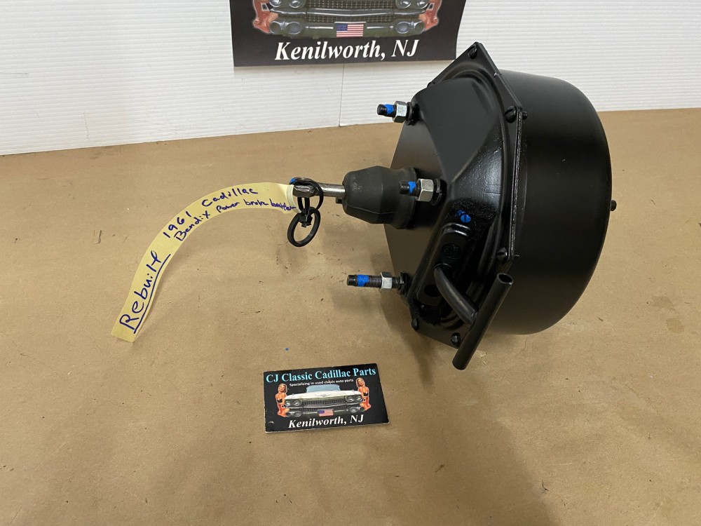 REBUILT FACTORY ORIGINAL 1961 CADILLAC DEVILLE ELDORADO FLEETWOOD BENDIX POWER BRAKE BOOSTER - Image 2