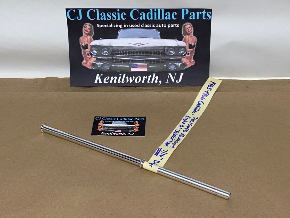 NEW 1965-1966 Cadillac Deville Eldorado Fleetwood Calais 429 ENGINE POLISHED ALUMINUM OIL DIPSTICK TUBE, 7/16" #1482940 - Image 11