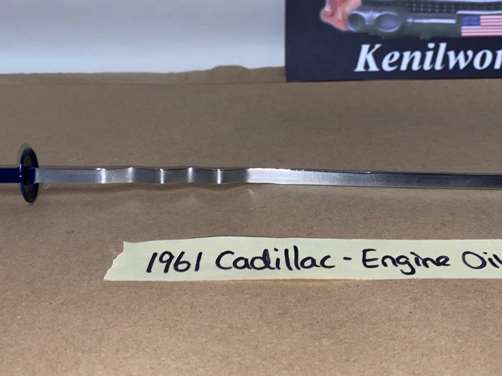 1961 CADILLAC DEVILLE ELDORADO FLEETWOOD ENGINE OIL LEVEL INDICATOR DIPSTICK #1476467 - Image 4
