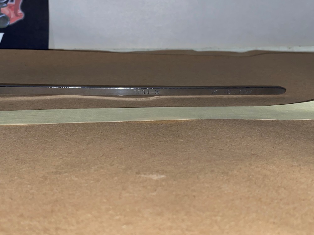 1961 CADILLAC DEVILLE ELDORADO FLEETWOOD ENGINE OIL LEVEL INDICATOR DIPSTICK #1476467 - Image 11