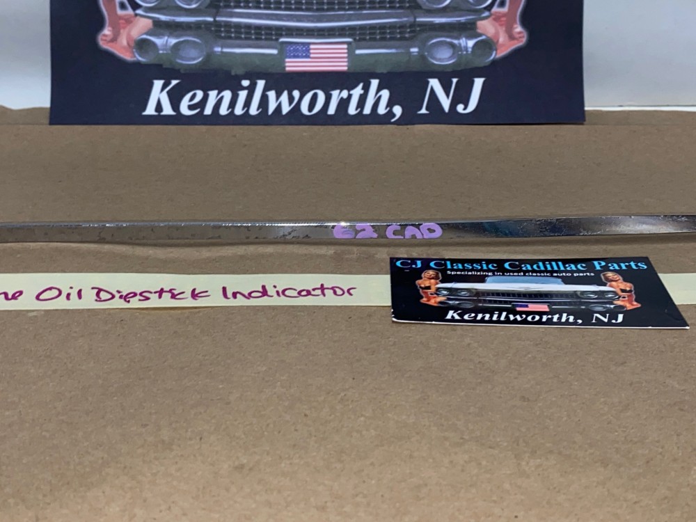 1962 CADILLAC DEVILLE ELDORADO FLEETWOOD ENGINE OIL LEVEL INDICATOR DIPSTICK #1478343 - Image 10