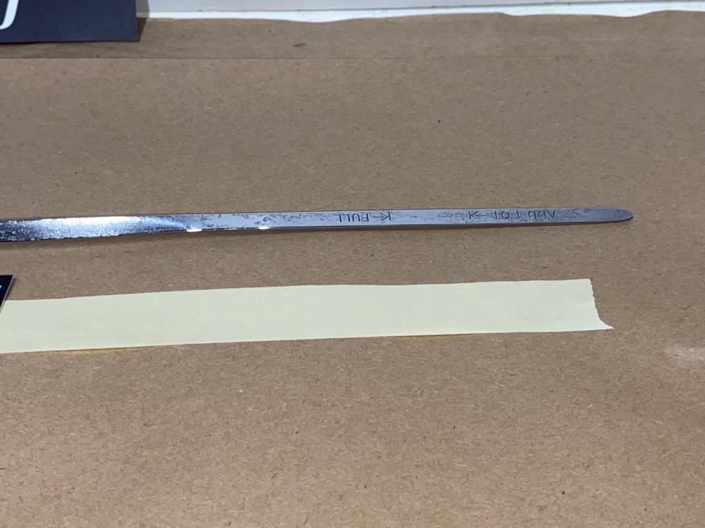 1962 CADILLAC DEVILLE ELDORADO FLEETWOOD ENGINE OIL LEVEL INDICATOR DIPSTICK #1478343 - Image 12