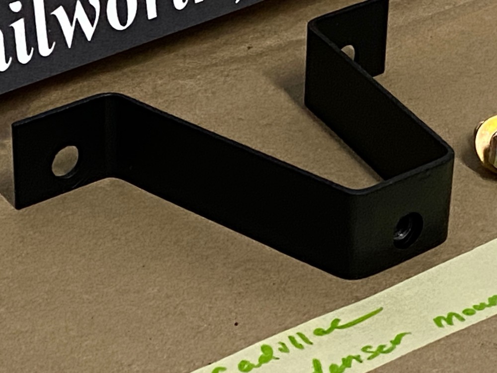 OEM 1959 1960 Cadillac Deville Eldorado Fleetwood CONDENSER MOUNTING TO RADIATOR BRACKET #3511612 - Image 3