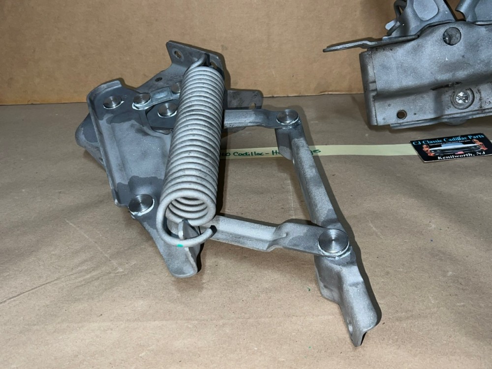 REBUILT 1959 - 1960 Cadillac Deville Eldorado Fleetwood HOOD HINGES WITH NEW RIVETS - LEFT & RIGHT - Image 8