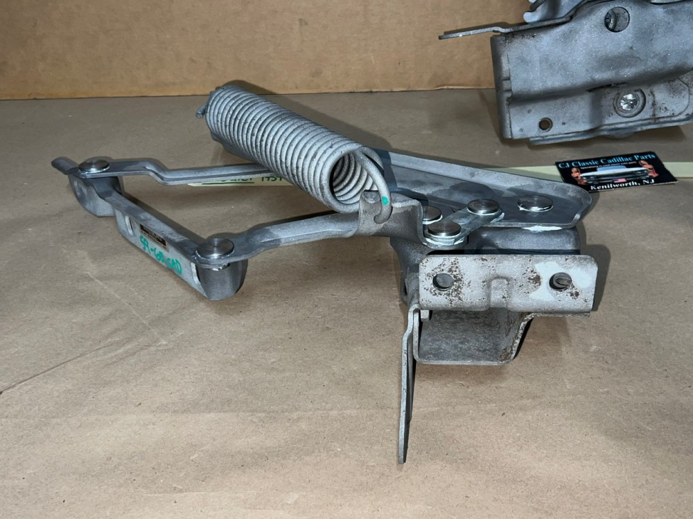 REBUILT 1959 - 1960 Cadillac Deville Eldorado Fleetwood HOOD HINGES WITH NEW RIVETS - LEFT & RIGHT - Image 10