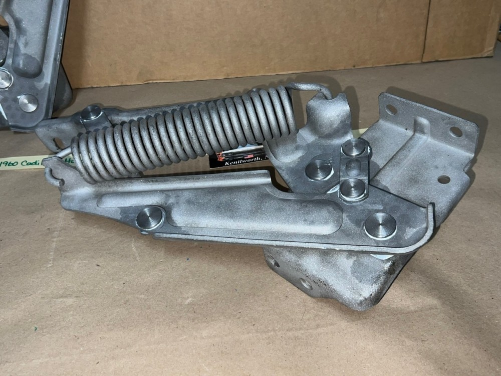 REBUILT 1959 - 1960 Cadillac Deville Eldorado Fleetwood HOOD HINGES WITH NEW RIVETS - LEFT & RIGHT - Image 15