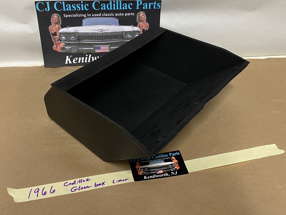 OEM 1965 1966 Cadillac Deville Eldorado Fleetwood Calais DASH GLOVE BOX GLOVEBOX LINER STORAGE TRAY COMPARTMENT #1483406 - Image 2