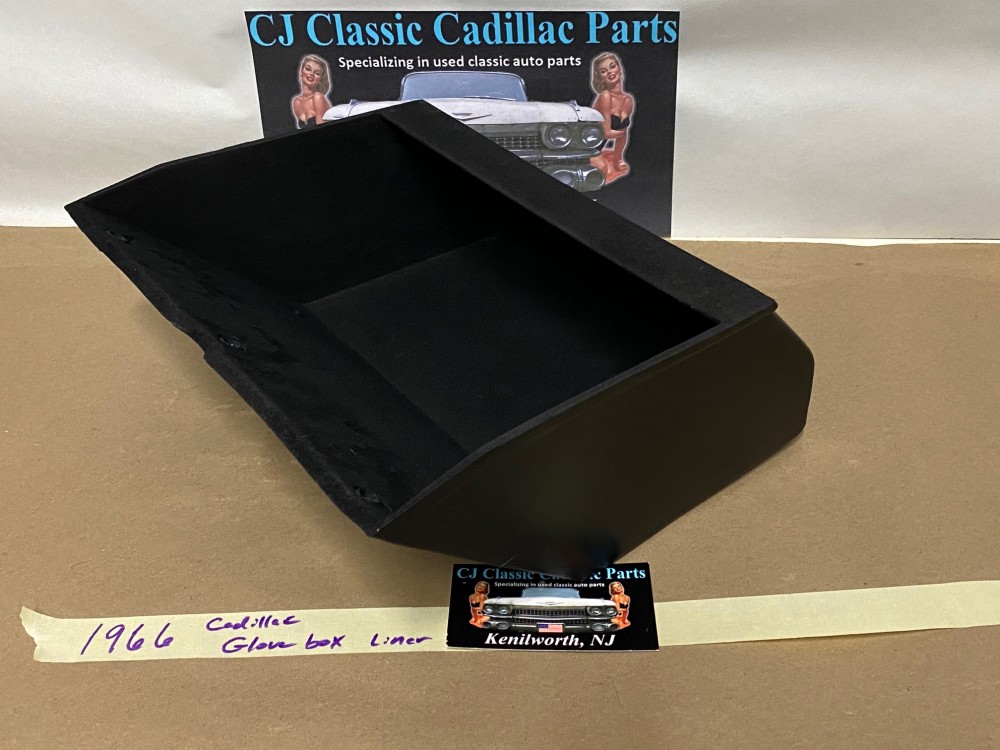 OEM 1965 1966 Cadillac Deville Eldorado Fleetwood Calais DASH GLOVE BOX GLOVEBOX LINER STORAGE TRAY COMPARTMENT #1483406 - Image 3