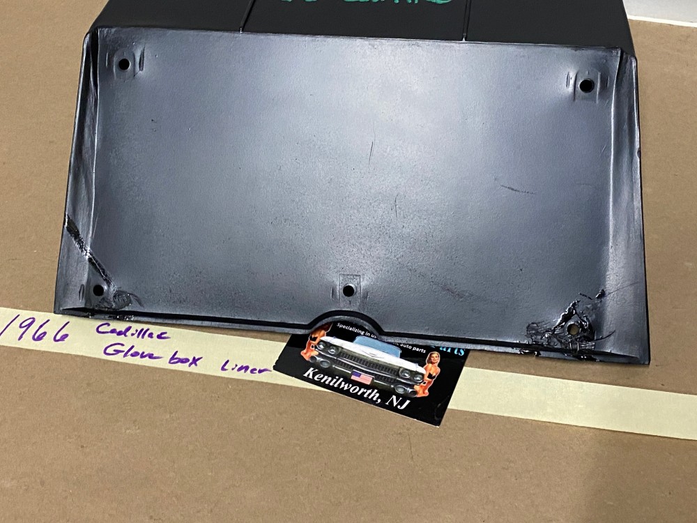 OEM 1965 1966 Cadillac Deville Eldorado Fleetwood Calais DASH GLOVE BOX GLOVEBOX LINER STORAGE TRAY COMPARTMENT #1483406 - Image 10