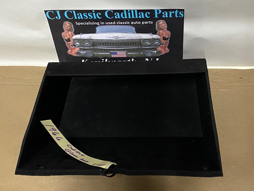 OEM 1965 1966 Cadillac Deville Eldorado Fleetwood Calais DASH GLOVE BOX GLOVEBOX LINER STORAGE TRAY COMPARTMENT #1483406 - Image 17