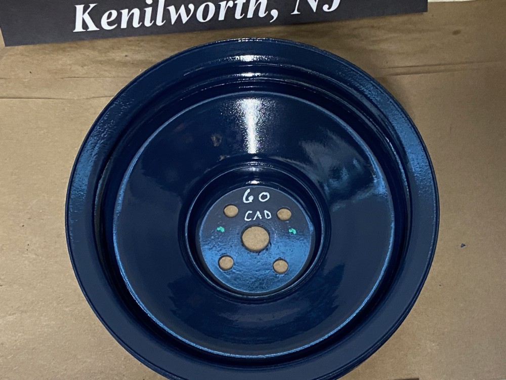 RESTORED 1958 1959 1960 1961 1962 Cadillac Deville Eldorado Fleetwood 365/390 Engine WATER PUMP PULLEY DOUBLE (2) GROOVE (NON A/C) #1469393 - Image 11