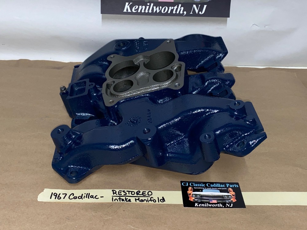 RESTORED 1967 Cadillac Deville Eldorado Fleetwood Calais 429 Engine INTAKE MANIFOLD #1486993 - Image 2