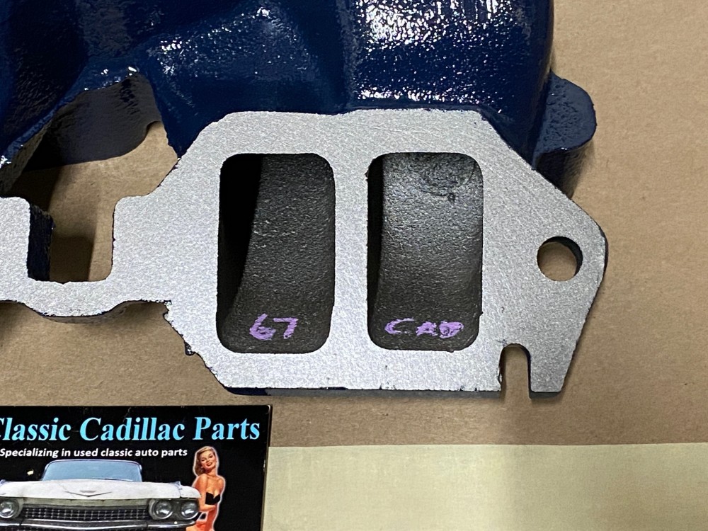 RESTORED 1967 Cadillac Deville Eldorado Fleetwood Calais 429 Engine INTAKE MANIFOLD #1486993 - Image 9