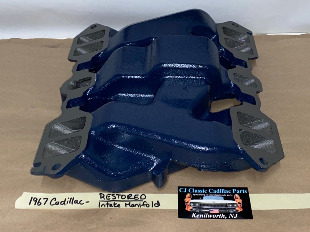 RESTORED 1967 Cadillac Deville Eldorado Fleetwood Calais 429 Engine INTAKE MANIFOLD #1486993 - Image 15