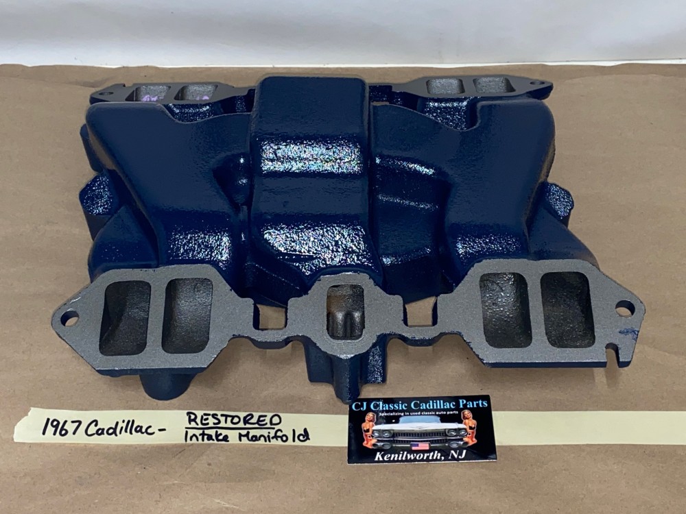 RESTORED 1967 Cadillac Deville Eldorado Fleetwood Calais 429 Engine INTAKE MANIFOLD #1486993 - Image 16
