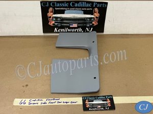 OEM 1966 Cadillac Deville Eldorado Fleetwood Calais LEFT DRIVER SIDE FRONT DOOR HINGE COVER PLATE TRIM PANEL