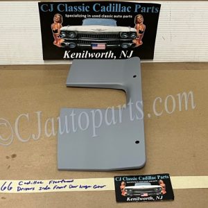 OEM 1966 Cadillac Deville Eldorado Fleetwood Calais LEFT DRIVER SIDE FRONT DOOR HINGE COVER PLATE TRIM PANEL