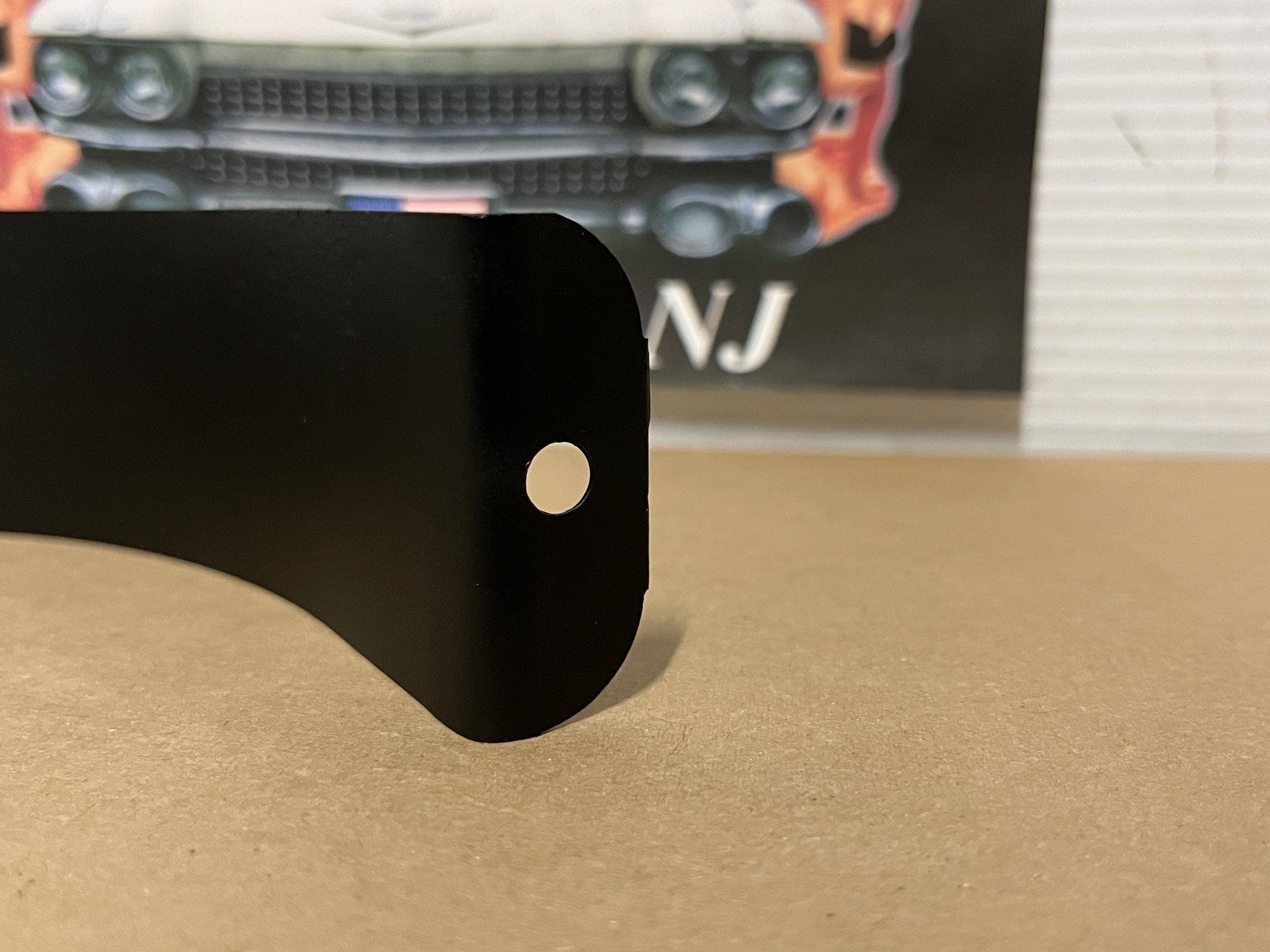 RESTORED 1973 1974 1975 1976 Cadillac Deville Fleetwood Calais 1973 1974 1975 1975 1976 1977 1978 Eldorado 1976 1977 1978 1979 Seville CHARCOAL CANISTER MOUNTING BRACKET RETAINER STRAP #1600528 - Image 2
