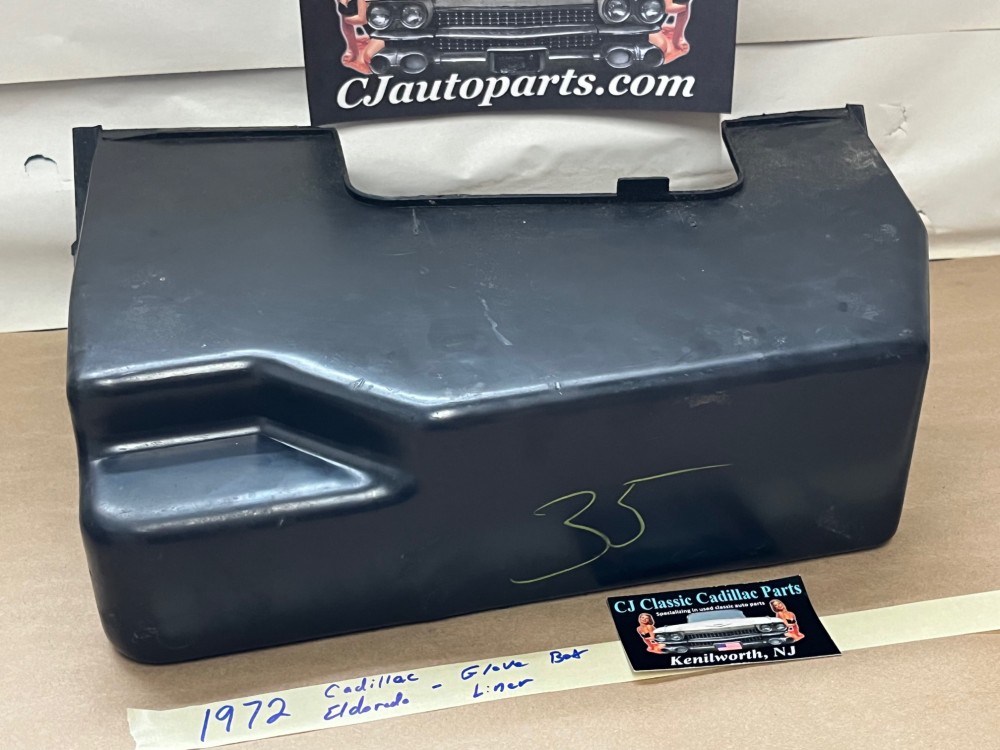OEM 1971 1972 1973 Cadillac Eldorado Deville Calsis Fleetwood DASH GLOVE BOX GLOVEBOX LINER STORAGE TRAY COMPARTMENT #1498688/#1496209 - Image 3