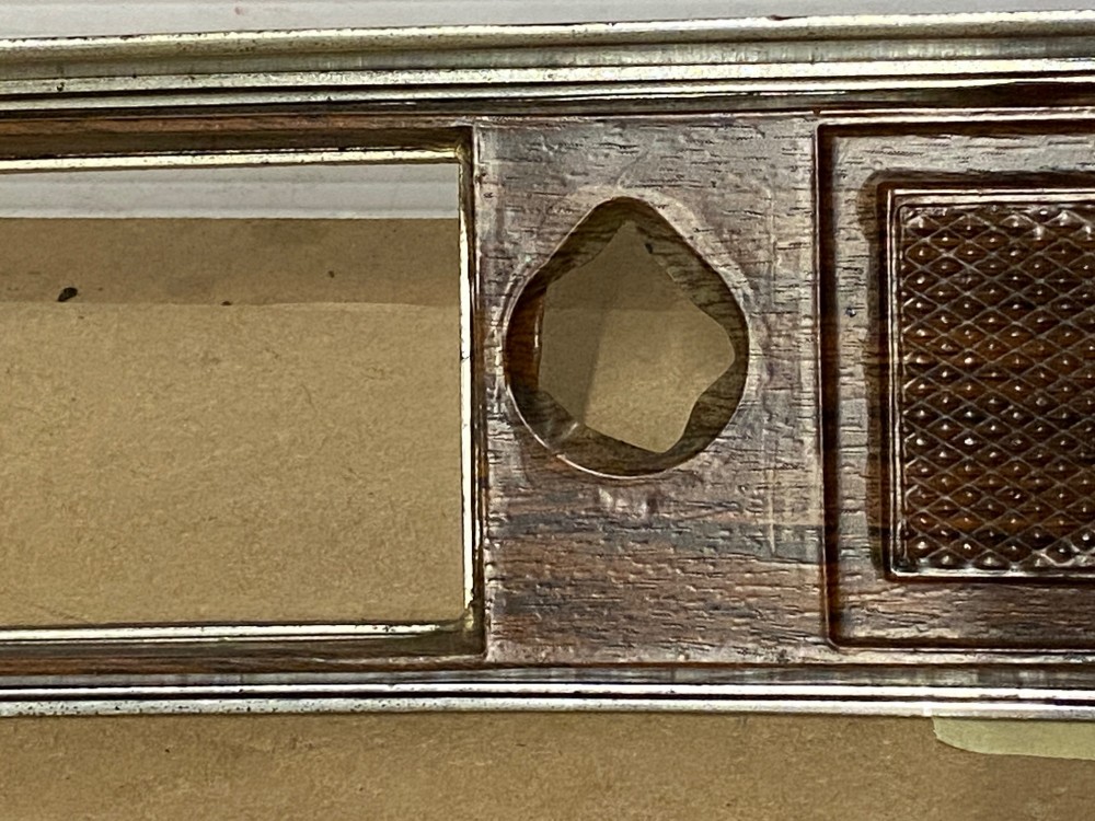 OEM 1974 1975 1976 1977 1978 Cadillac Eldorado RIGHT PASSENGER SIDE DASH TRIM RADIO BEZEL WITH EMBLEMS - Image 11