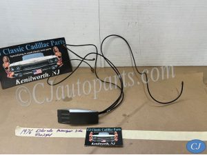 1971 1972 1973 1974 1975 1976 1977 1978 Cadillac Eldorado RIGHT PASSENGER SIDE TOP FENDER TURN SIGNAL LIGHT INDICATOR GUNSIGHT WITH FIBER OPTICS #1497484