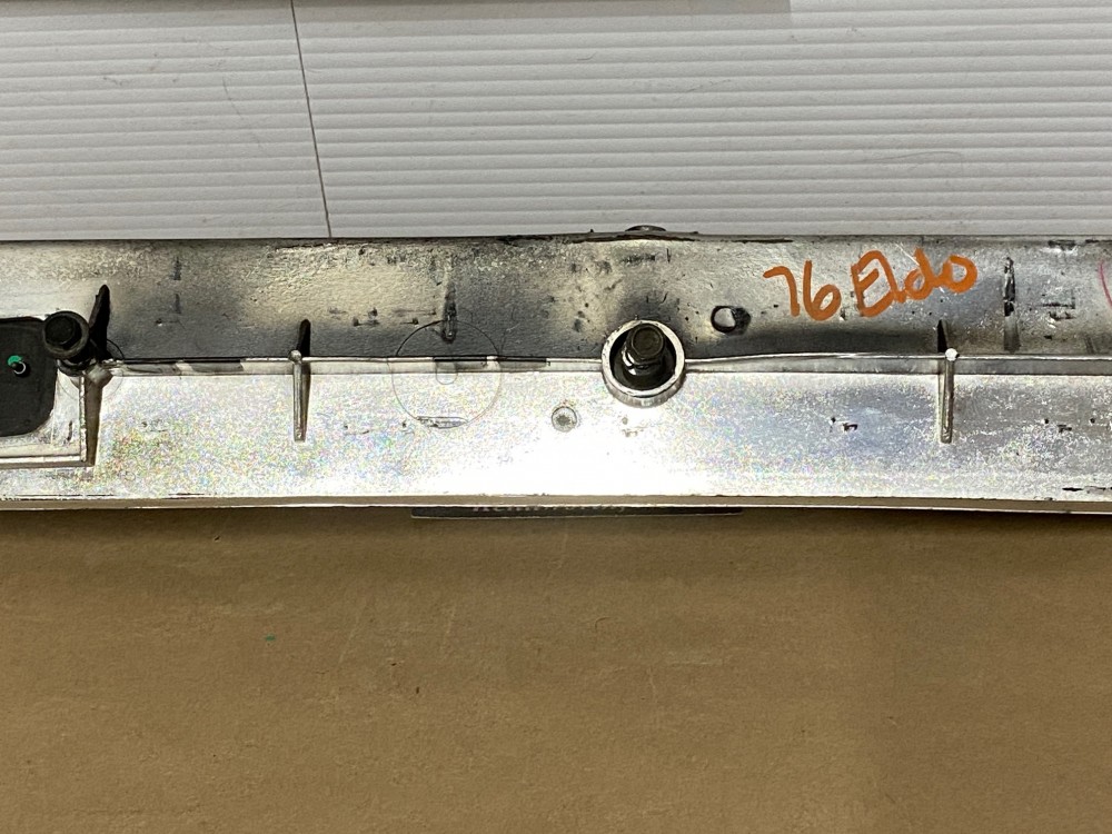 OEM 1974 1975 1976 1977 1978 Cadillac Eldorado RIGHT PASSENGER SIDE DASH TRIM RADIO BEZEL WITH EMBLEMS - Image 27
