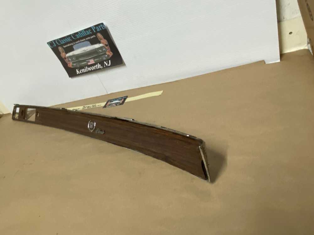 OEM 1974 1975 1976 1977 1978 Cadillac Eldorado RIGHT PASSENGER SIDE DASH TRIM RADIO BEZEL WITH EMBLEMS - Image 30