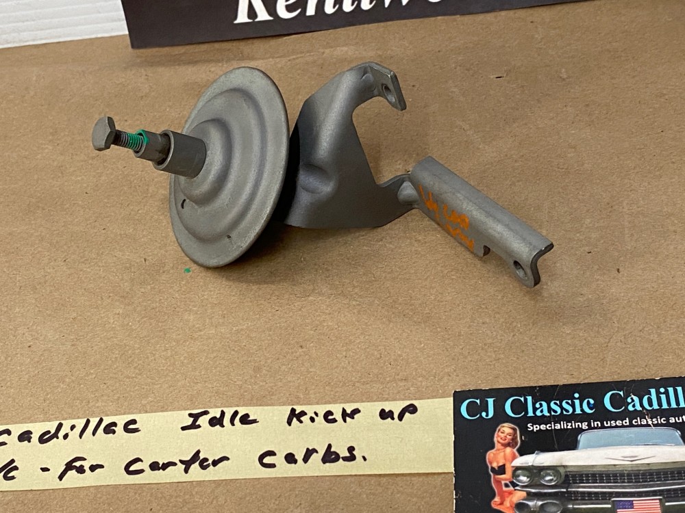 OEM 1963 1964 1965 1966 1967 Cadillac Deville Eldorado Fleetwood Calais CARTER FAST IDLE KICK-UP SPEED UP CONTROL DIAPHRAGM FOR A/C CARS #1481203 - Image 2