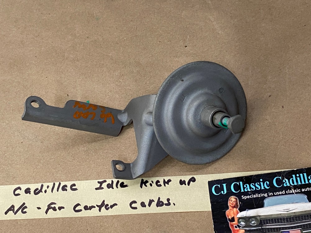 OEM 1963 1964 1965 1966 1967 Cadillac Deville Eldorado Fleetwood Calais CARTER FAST IDLE KICK-UP SPEED UP CONTROL DIAPHRAGM FOR A/C CARS #1481203 - Image 7