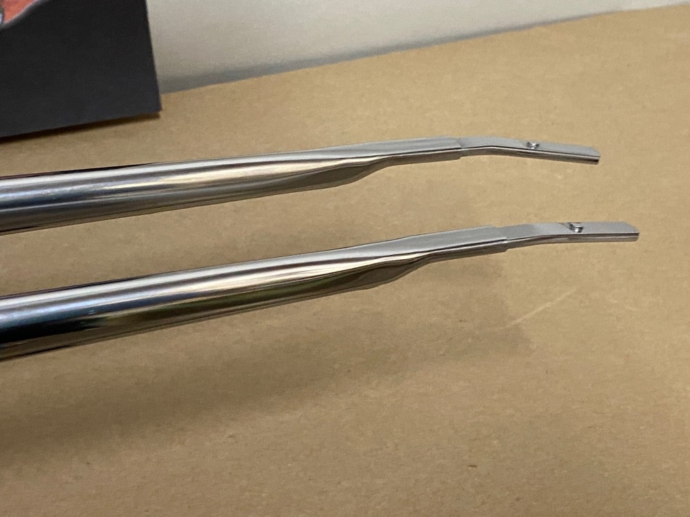 OEM 1961 1962 1963 1964 Cadillac Deville Eldorado Fleetwood TRICO WINDSHIELD WIPER ARMS - LEFT & RIGHT - POLISHED #1472098/#1472099 - Image 8