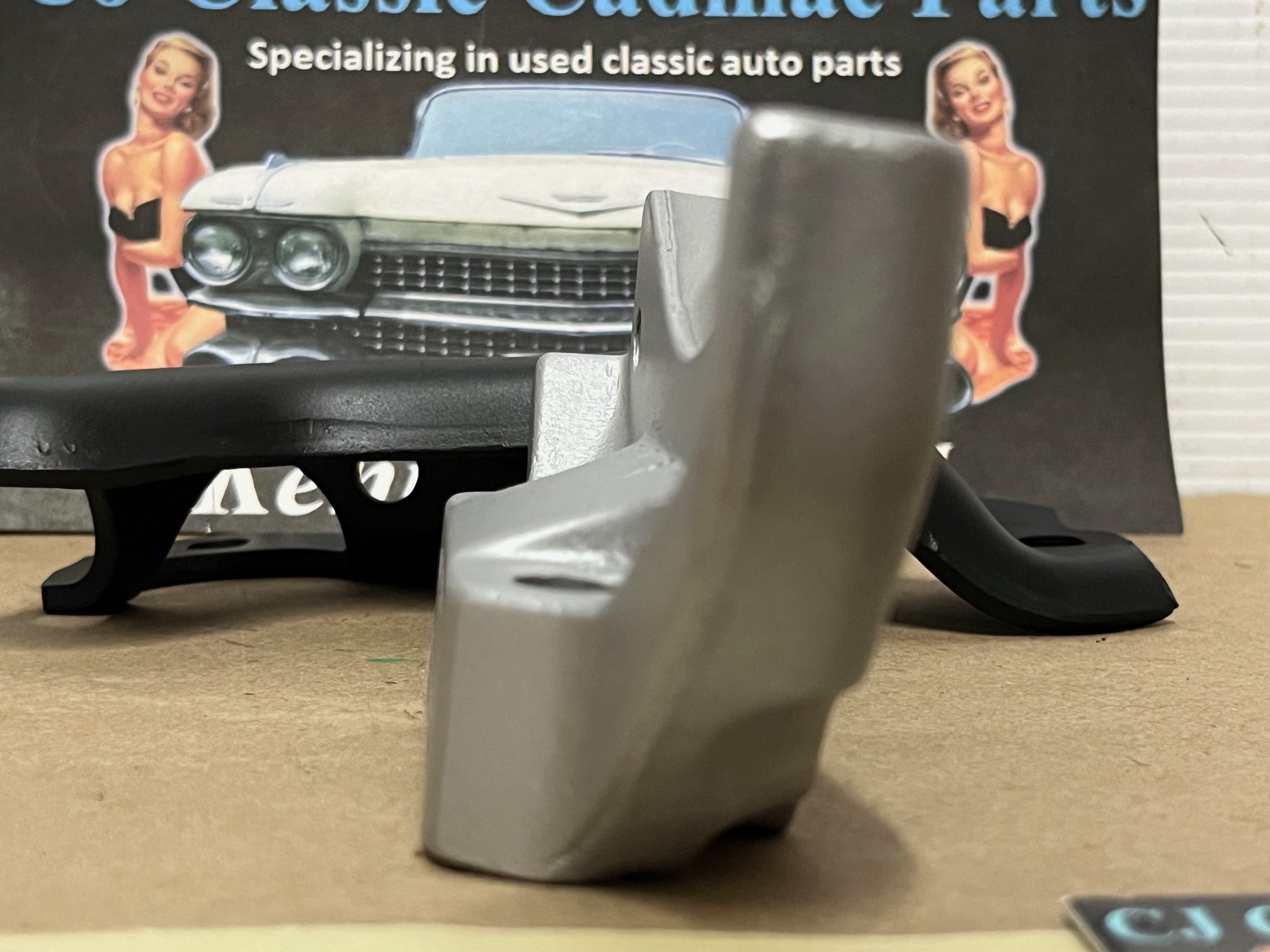 OEM 1968 1969 1970 1971 1972 1973 1974 1975 1976 Cadillac Deville Eldorado Fleetwood Calais A/C COMPRESSOR MOUNTING BRACKETS SUPPORT #1492985 - Image 15