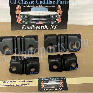 OEM 1965 1966 Cadillac Deville Eldorado Fleetwood HOOD HINGE MOUNTING BRACKETS (LEFT & RIGHT)