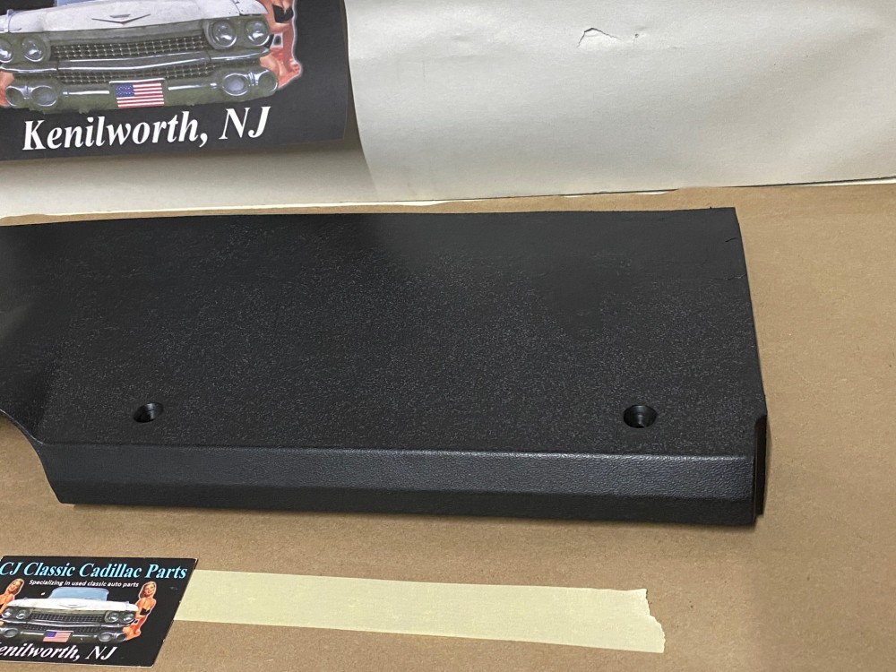 OEM 1969 1970 Cadillac Deville Calais Fleetwood UNDER DASH DASHBOARD COVER - BLACK #1492849 - Image 2