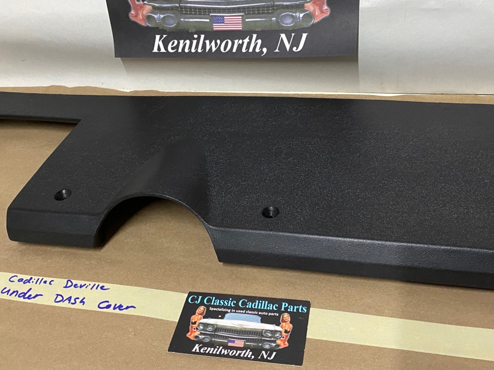 OEM 1969 1970 Cadillac Deville Calais Fleetwood UNDER DASH DASHBOARD COVER - BLACK #1492849 - Image 3