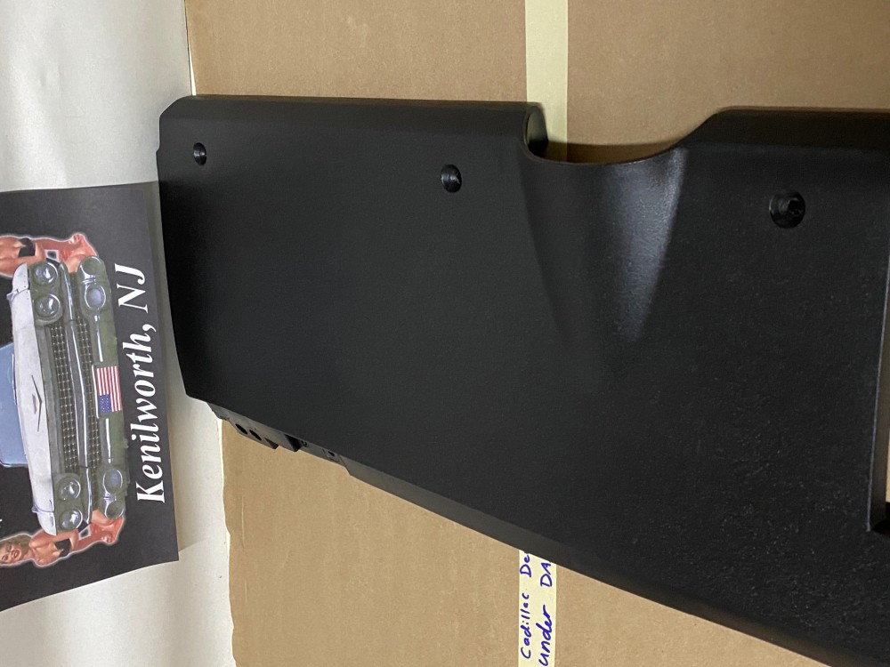 OEM 1969 1970 Cadillac Deville Calais Fleetwood UNDER DASH DASHBOARD COVER - BLACK #1492849 - Image 6