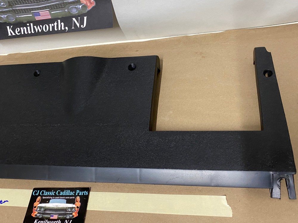OEM 1969 1970 Cadillac Deville Calais Fleetwood UNDER DASH DASHBOARD COVER - BLACK #1492849 - Image 9