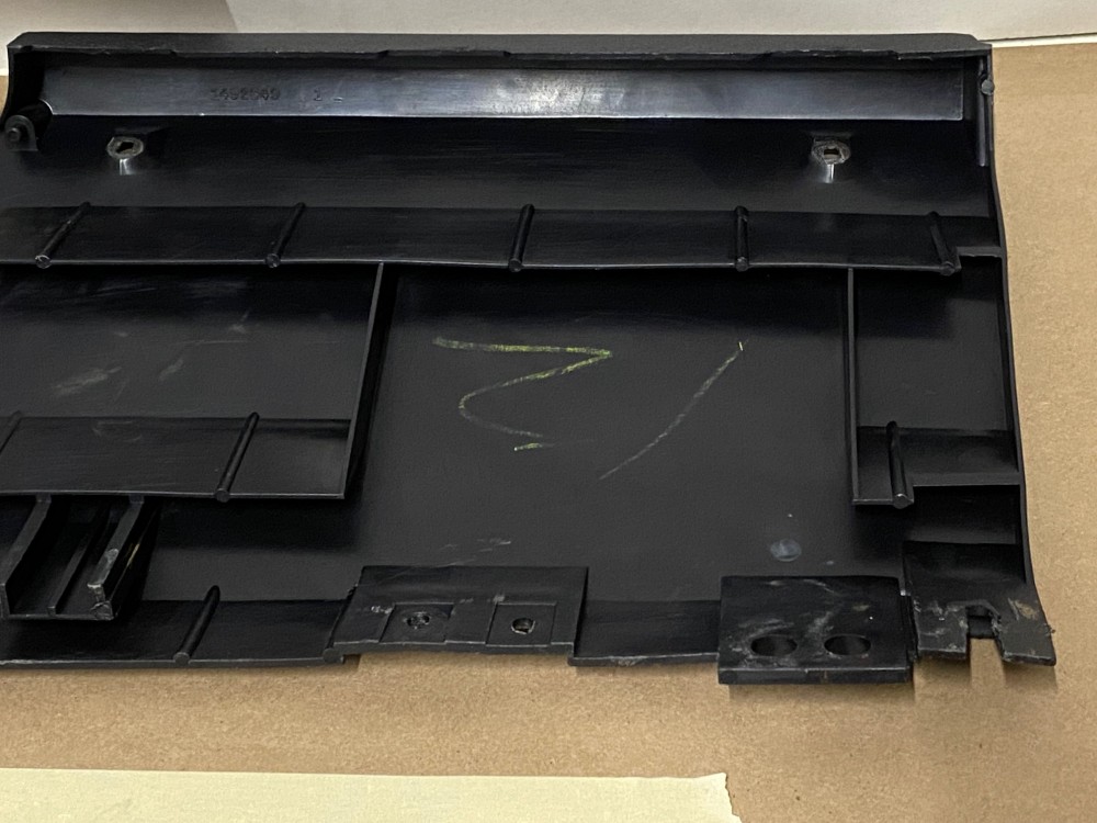 OEM 1969 1970 Cadillac Deville Calais Fleetwood UNDER DASH DASHBOARD COVER - BLACK #1492849 - Image 19