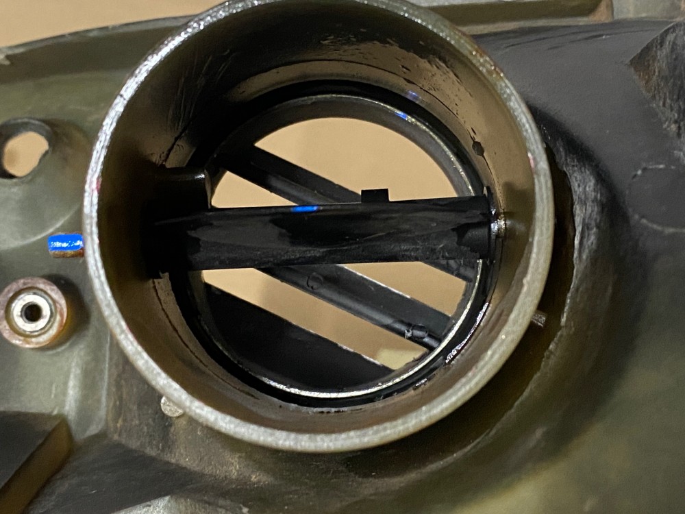 OEM 1965 1966 Cadillac Deville Calais Eldorado Fleetwood LEFT DRIVER SIDE DASH A/C VENT DUCT BEZEL - BLACK #3632560 - Image 11