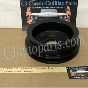 RESTORED 1975 1976 Cadillac Deville Eldorado Fleetwood Calais CRANKSHAFT PULLEY HARMONIC BALANCER 2 GROOVE WITHOUT SMOG #3516303/1605706