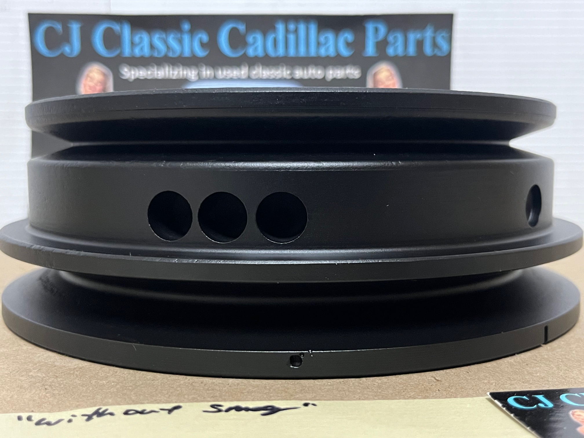 RESTORED 1975 1976 Cadillac Deville Eldorado Fleetwood Calais CRANKSHAFT PULLEY HARMONIC BALANCER 2 GROOVE WITHOUT SMOG #3516303/1605706 - Image 10