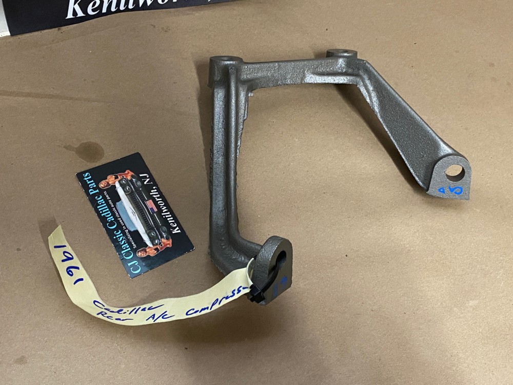 RESTORED 1961 Cadillac Deville Eldorado Fleetwood REAR A/C COMPRESSOR SUPPORT BRACKET #1475980 - Image 15
