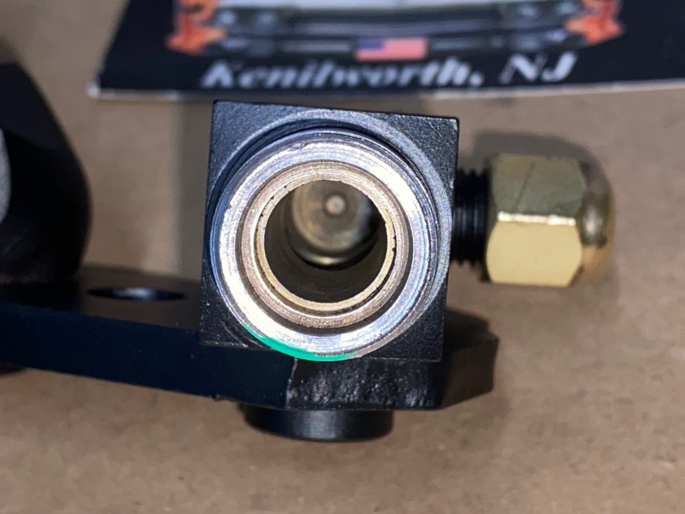 OEM 1961 Cadillac Deville Eldorado Fleetwood REAR A/C COMPRESSOR MANIFOLD VALVE HOSE CONNECTOR #5914679 - Image 10