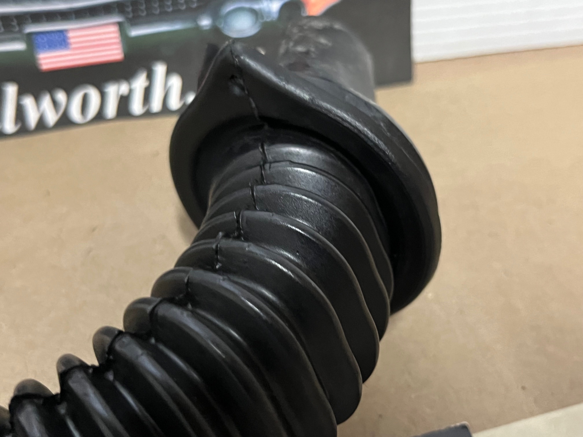 OEM 1971 1972 1973 1974 1975 1976 Cadillac Deville Fleetwood 1971 1972 1973 1974 1975 1976 1977 1978 Eldorado FRONT DOOR JAM WIRE HARNESS COVER CONDUIT #9837507 - Image 3