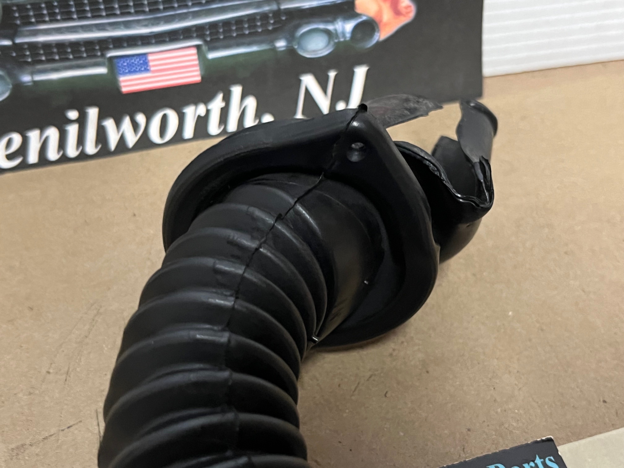 OEM 1971 1972 1973 1974 1975 1976 Cadillac Deville Fleetwood 1971 1972 1973 1974 1975 1976 1977 1978 Eldorado FRONT DOOR JAM WIRE HARNESS COVER CONDUIT #9837507 - Image 4