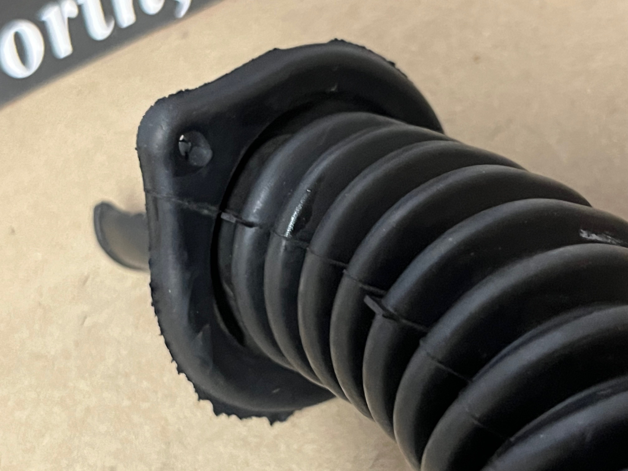 OEM 1971 1972 1973 1974 1975 1976 Cadillac Deville Fleetwood 1971 1972 1973 1974 1975 1976 1977 1978 Eldorado FRONT DOOR JAM WIRE HARNESS COVER CONDUIT #9837507 - Image 9