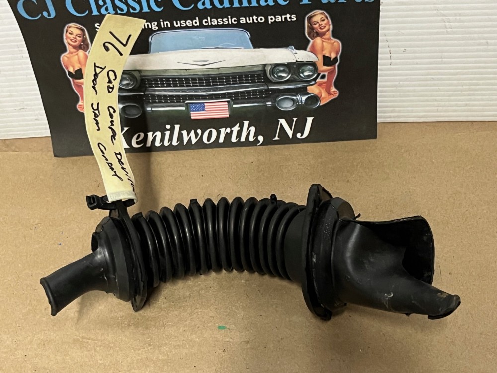 OEM 1971 1972 1973 1974 1975 1976 Cadillac Deville Fleetwood 1971 1972 1973 1974 1975 1976 1977 1978 Eldorado FRONT DOOR JAM WIRE HARNESS COVER CONDUIT #9837507 - Image 13