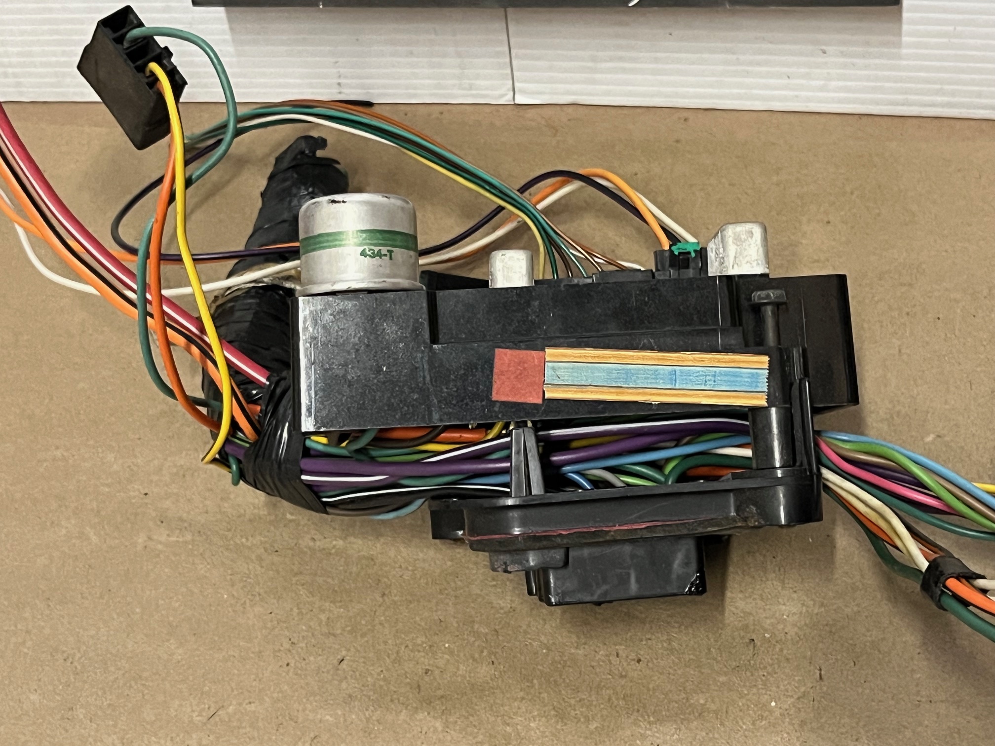 OEM 1975 Cadillac Eldorado Deville Fleetwood Calais Commercial Chassis UNDER DASH FUSE BOX PANEL - Image 7