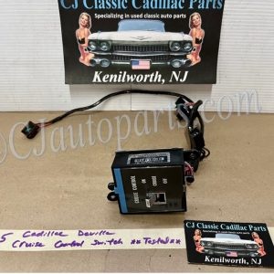 OEM 1975 Cadillac Deville Fleetwood Eldorado Calais DASH CRUISE CONTROL SWITCH **TESTED** #1606799